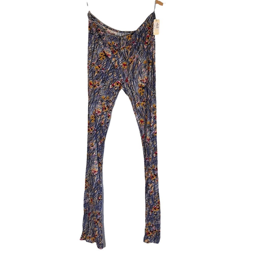 NWT Vintage Prada Women’s Spring Colorful Floral Abstract Print Pants